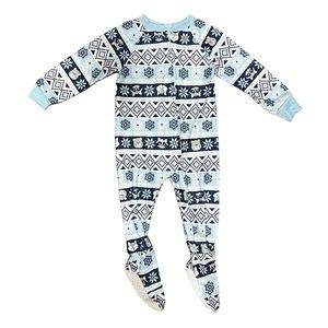 Mon Petit Boy Baby Footie PJs Pajamas